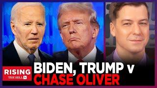 Libertarian Chase Oliver on Rising Biden and Trump WRECKED the Country Economy—Interview