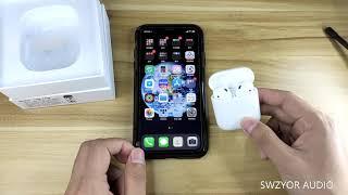 V3M TWS With Volume Control Hey siri PK Original Airpods 2 i99999 i9000 tws