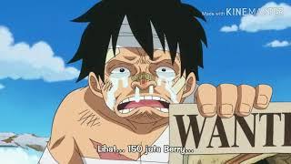 Moment lucu ketika luffy salah membaca bounty .. one piece sub indo