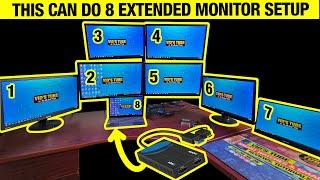 8 Extended 4K Monitor Setup with OREI SplitExtend For Only 59$