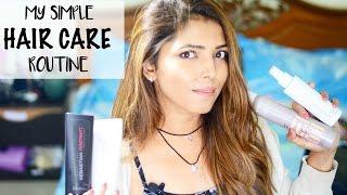 MY FIVE PRODUCTS HAIR CARE ROUTINE + A GIVEAWAY FOR COLOURED DRY & FRIZZY HAIR  HINA ATTAR