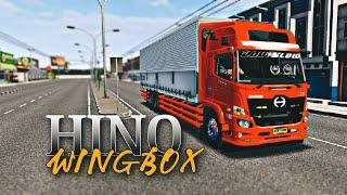 REVIEW MOD BUSSID TERBARU  HINO WINGBOX DETAIL