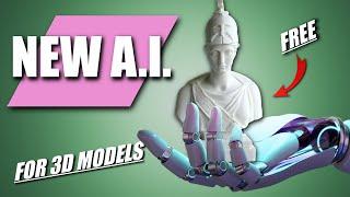 Free AI - ADVANCED 3D Models From Images - Ready For Printing