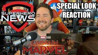 Marvel Studios Captain Marvel Special Look Reaction