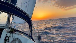 Night sail from Cyclades to Peloponnese Ep. 61