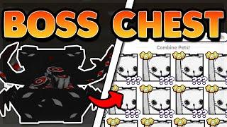 I DEFEATED SECRET CHEST BOSS In PET SIMULATOR 99 INSANE REWARDS And MUCH MORE