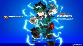 DEKU SKIN RELEASE DATE in Fortnite