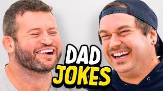 Dad Jokes  Dont laugh Challenge  Andrew vs Matt  Raise Your Spirits
