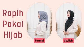 Tips Tutorial Rapih Pakai Hijab Segiempat