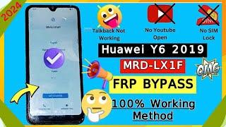 Huawei Y6 2019 FRP Bypass  Huawei MRD LX1F Frp Bypass  Google Account Unlock tool