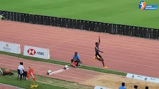 Sreeshankar M 8.41M in the qualifying round at Inter-state championship 2023