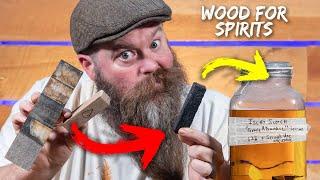 Finding Prepping & Using Oak For Home Made Spirits