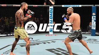 UFC Fight Night Abu Dhabi - Chito Vera Vs Deiveson Figueredo FULL FIGHT PS5