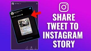 How to Share Tweet to Instagram Story