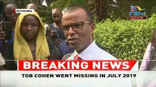 Wairimus lawyer How did DCI Kinoti know it was Tob Cohens body before being retrieved?