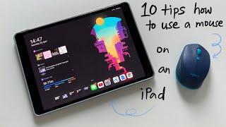 Quick tips how to use a mouse on an iPad