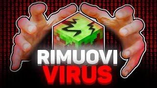 Come RIMUOVERE il VIRUS NASCOSTO di MINECRAFT GRATIS