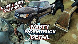 Detailing A Nasty Work Truck Toyota Tundra  Car Cleaning Restoration Quick Fix