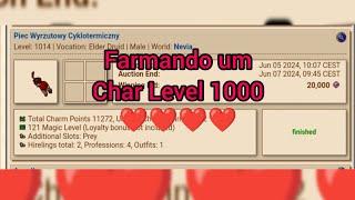 EP4TEMP3 Farmando o incrível char level 1000 através do bazar do tibia