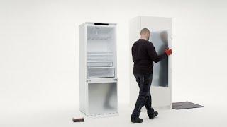 How to install your Electrolux Maxispace fridge  freezer sliding door