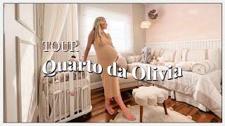 Tour no Quarto da Olivia - Quarto de Bebê Delicado e Feminino  @DeusaConstanzi