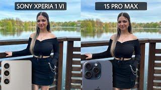 Sony Xperia 1 VI Vs iPhone 15 Pro Max Camera Test Comparison