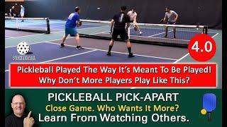 Pickleball Happiness How To Play A More Enjoyable And Fulfilling Game Learn By Watching Others