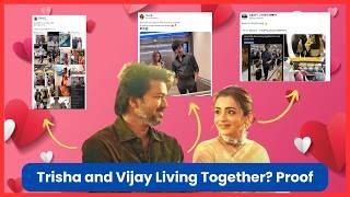 Did Trisha just confirm her relationship with Vijay On Social Media?  Thalapathy Vijay  Trisha