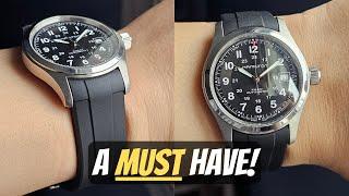 A MUST HAVE STRAP for your Hamilton Khaki 38mm