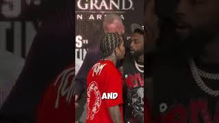 Gervonta Davis and Frank Martin Heated Up  #shorts #boxing #davismartins