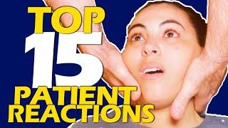 TOP 15 CHIROPRACTIC REACTIONS  ASMR COMPILATION