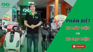 Phân biệt xe máy điện và xe đạp điện dành cho học sinh - Phố Xe Điện