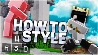 How To Style In Combos On Hive and Zeqa  MCPE PVP 