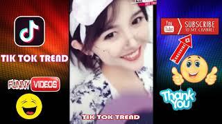 Hot Girl Tik Tok  BanBan   Short hair girl so CUTE in Tik Tok China Douyin抖音 Funny