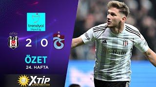 MERKUR BETS  Beşiktaş 2-0 Trabzonspor - HighlightsÖzet  Trendyol Süper Lig - 202324