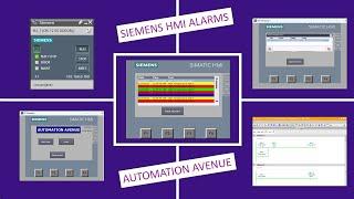 How to Create and Configure HMI Alarms in Siemens TIA Portal  Step-by-Step Tutorial  S7-1200 PLC 