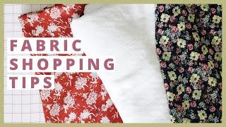 Where I Buy Fabric and My Fabric Shopping Tips