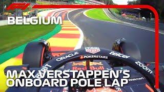 Max Verstappens Pole Lap  2023 Belgian Grand Prix  Pirelli