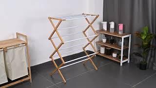 Folding Laundry Drying Rack Collapsible Clothes Drying Rack - SortWise®