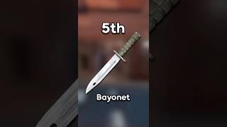 Top 5 BEST Knife Skins in CSGO