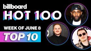 Billboard Hot 100 Top 10 Countdown for June 8 2024  Billboard News