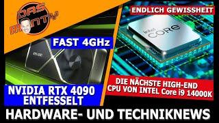 Nächste High-END CPU von Intel - Core i9 14900K  RTX 4090 mit fast 4GHz  AMD RX 7800XT kommt