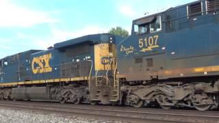 CSXT 5107 W. Thomas Rice Special on Intermodal