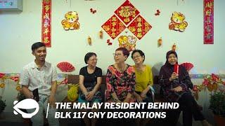 The Malay resident that put up Chinese New Year decorations in Singapore