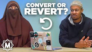 CONVERT OR REVERT? Muslim Converts Answer Questions  MUSLIM