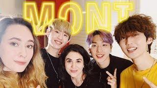 GAME  K-POP GROUP MONT GUESSING RUSSIAN WORDS
