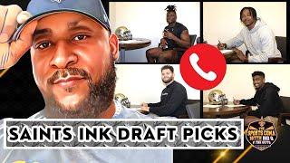 #Saints ink several draft picks & more