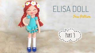 AMIGURUMI  Part 3   Elisa Bebek ENG SUBTITLES ON subtítulos ESPAÑOL