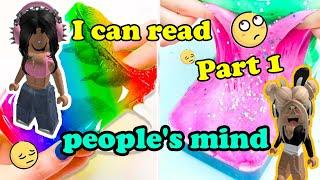 TEXT To Speech Emoji Roblox   I can read peoples mind Part 1  Slime Satisfying