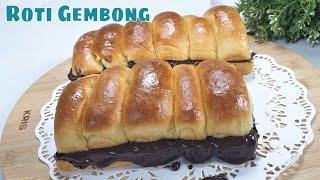 CARA MEMBUAT ROTI SOBEK ISI COKELAT  Roti Gembong coklat